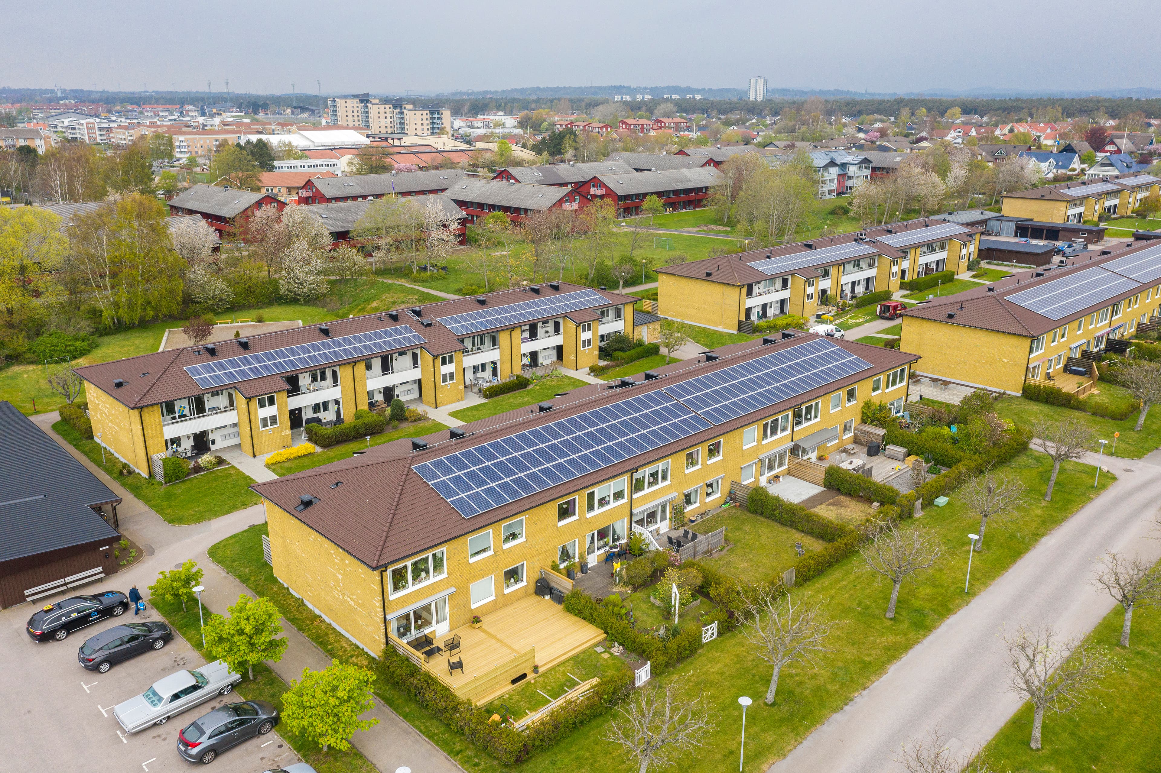 BRF sandslätt bostadsområde