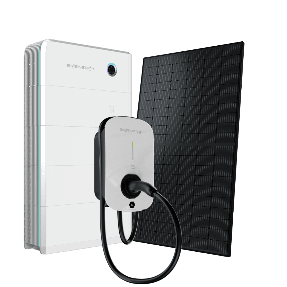 Solpanel, hembatteri och laddbox – komplett energisystem för villa