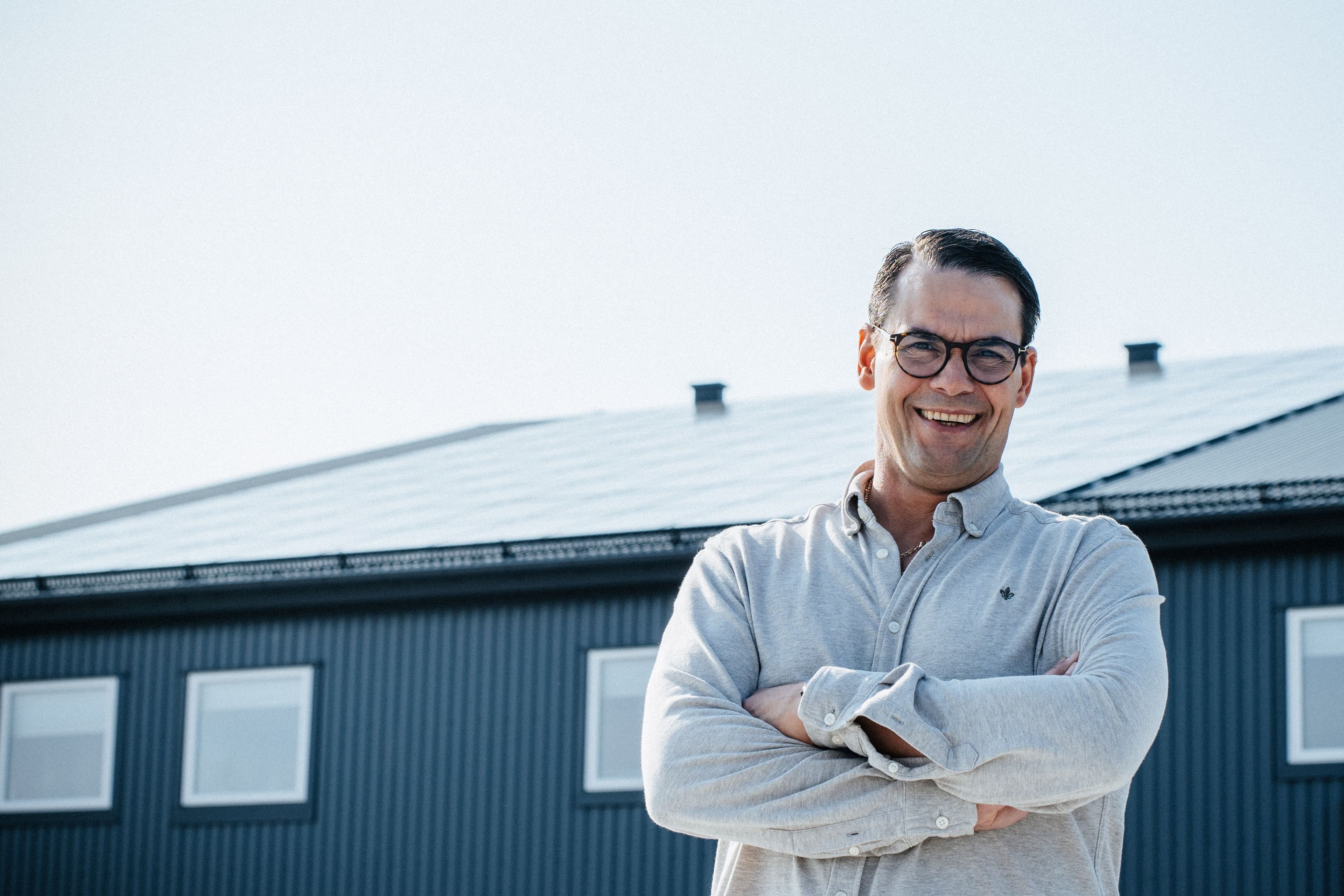 Nöjd företagskund i Falkenberg