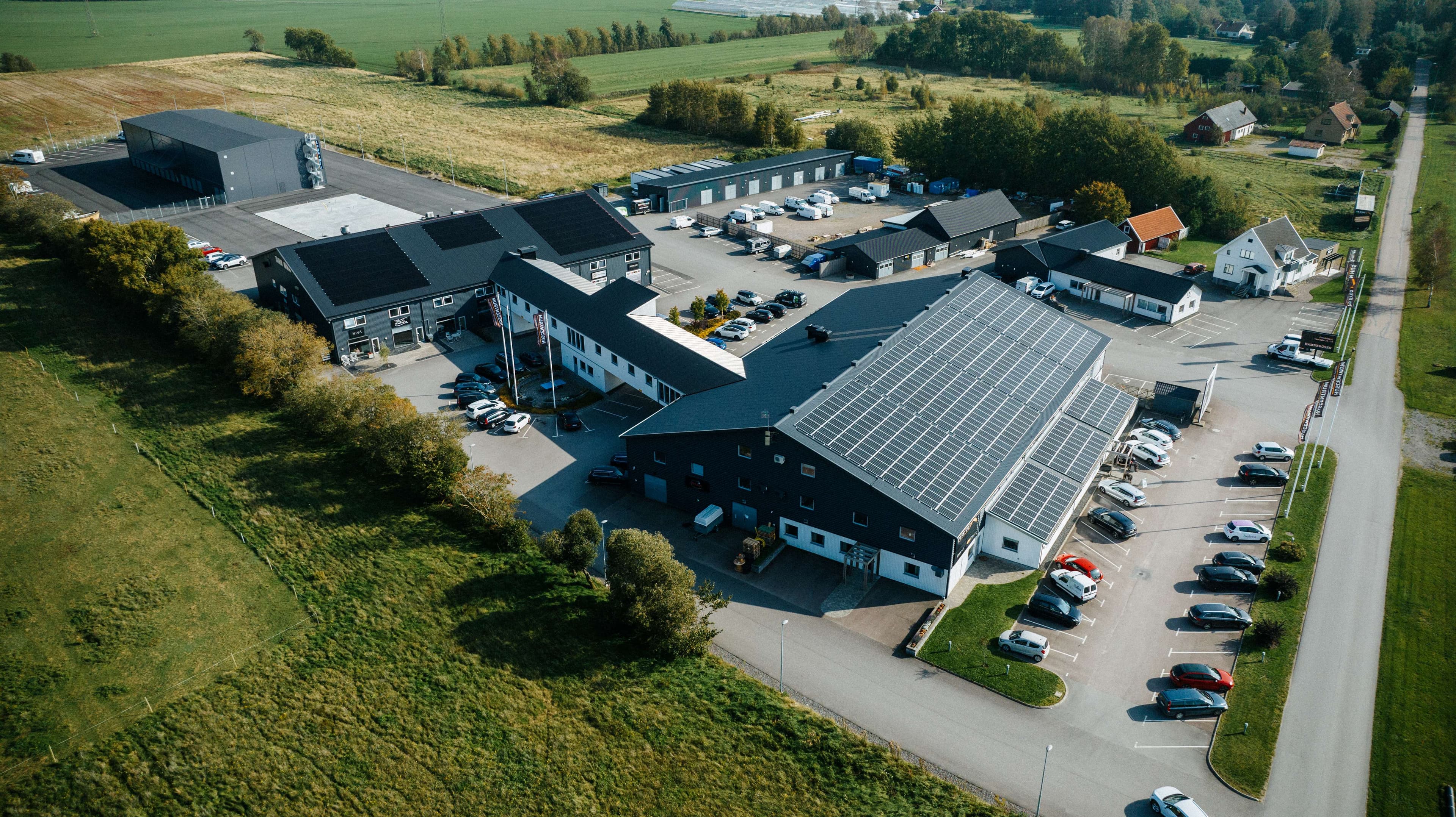Företag i Falkenberg med solceller