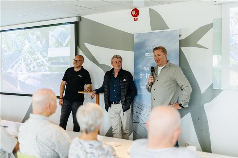 Kundevent Halland med kopernicus säljkår